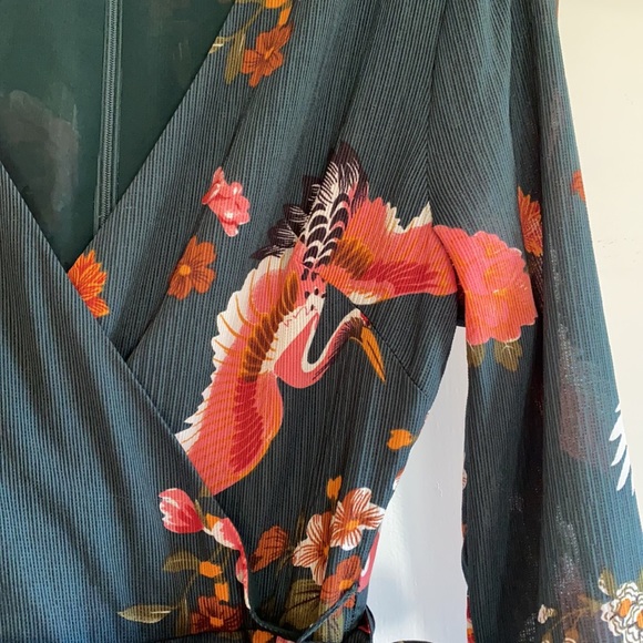 Isla Maude High Low Pelican Dress - Picture 2 of 6